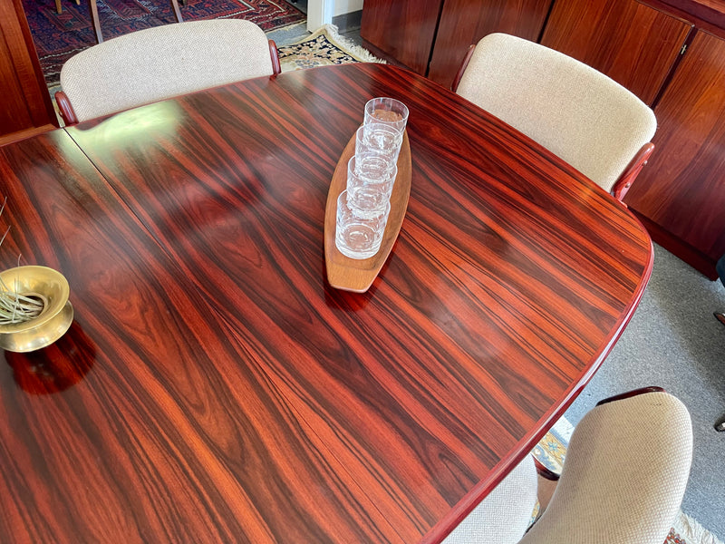 Skovby rosewood dining table deals