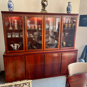 Skovby Rosewood Sideboard & Hutch