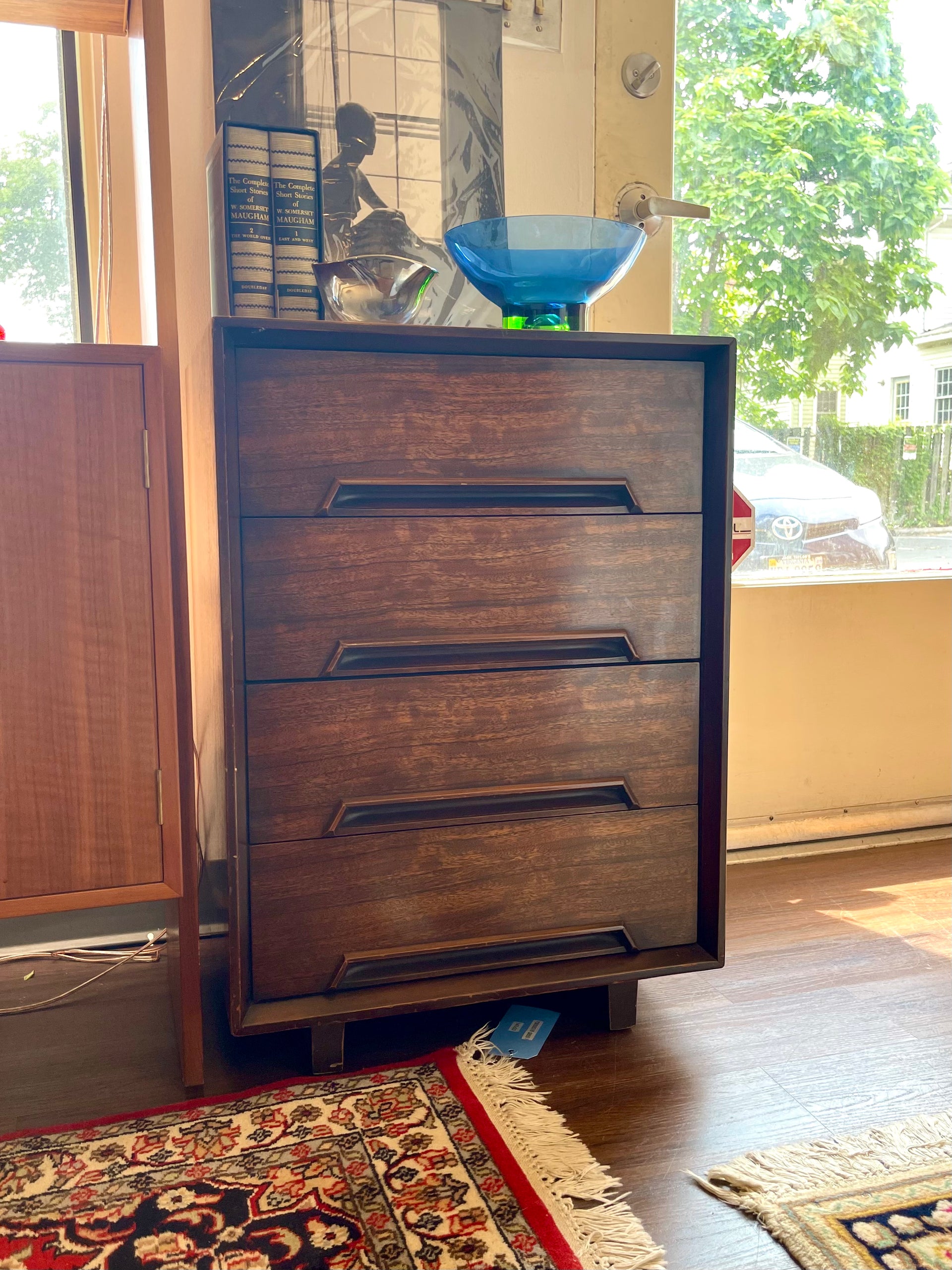 Milo Baughman for Drexel Perspective Petite Chest of Drawers or Nightstand