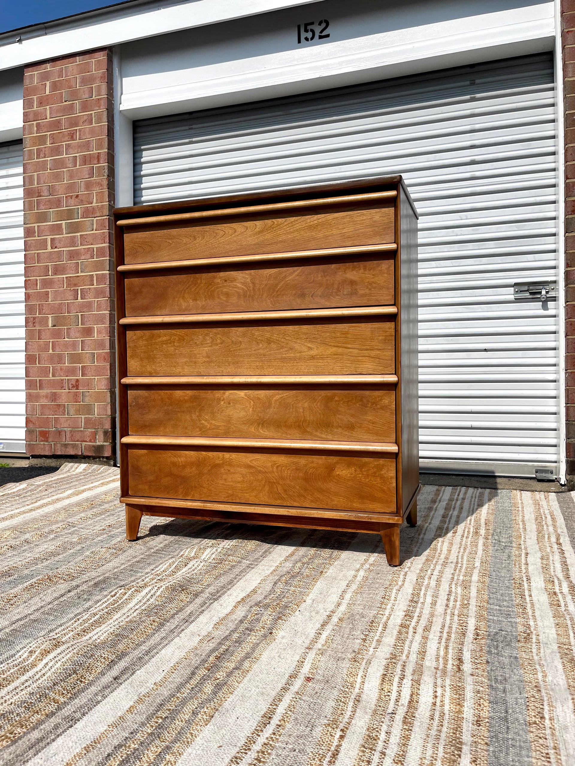 Flint & Hornier Mid Century Tallboy Dresser