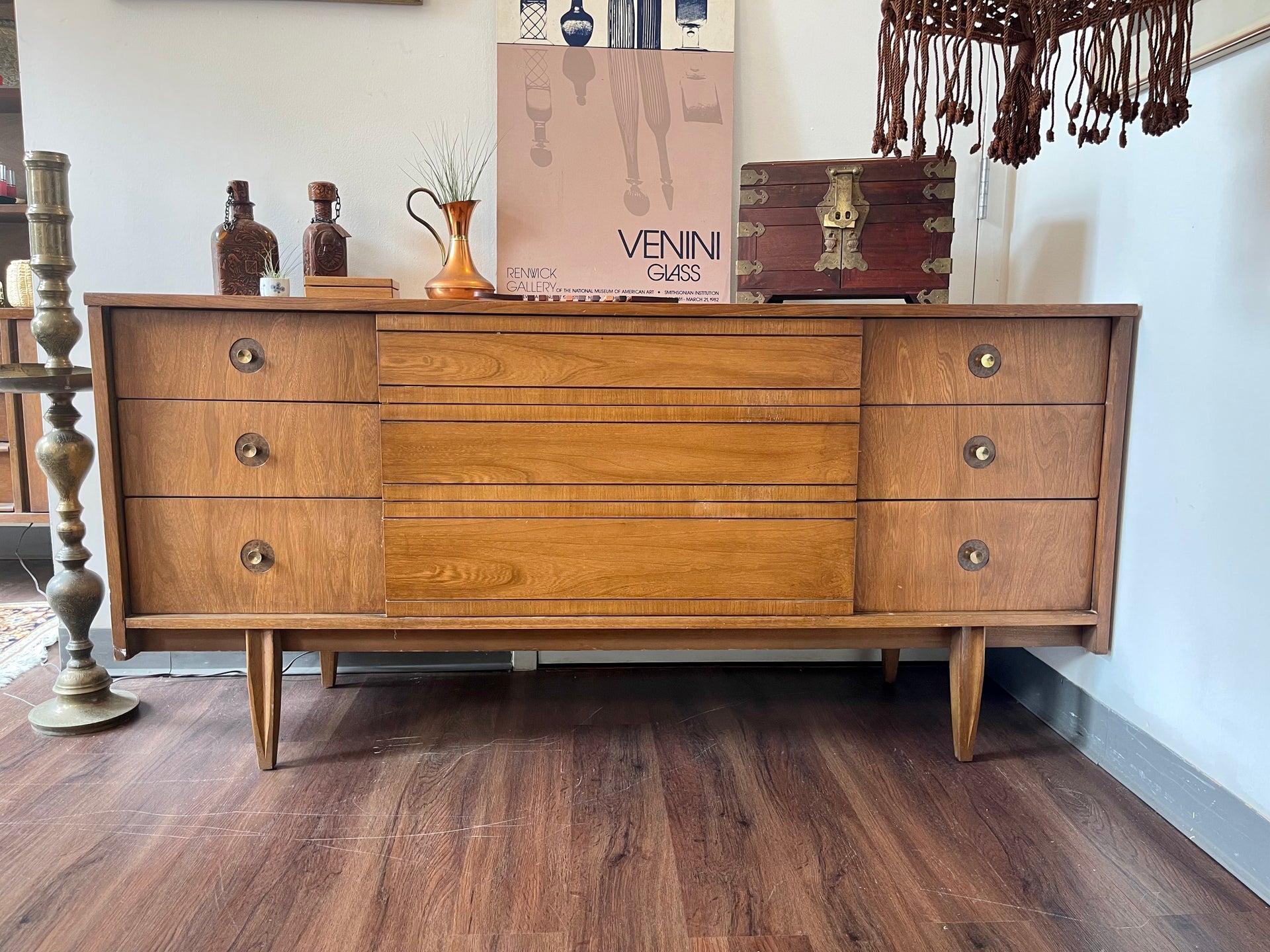 Hooker Furniture MCM Lowboy Dresser