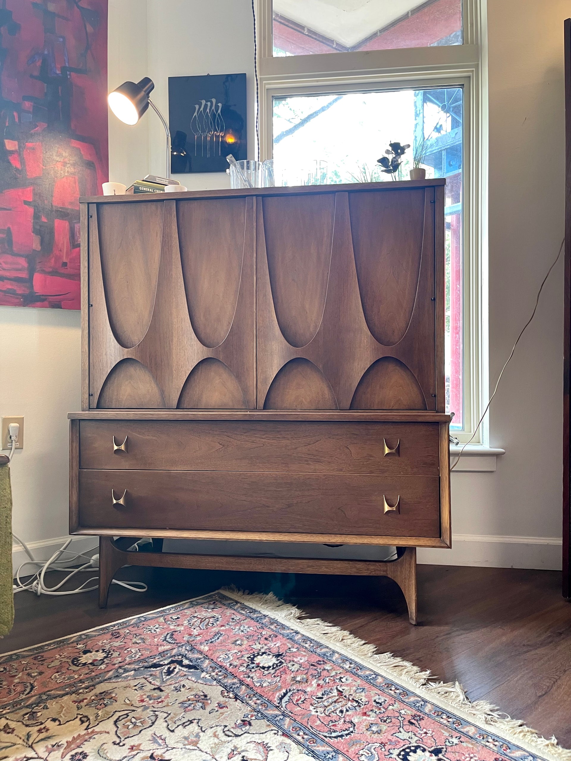 Broyhill Brasilia Mid Century Modern Gentleman’s Chest
