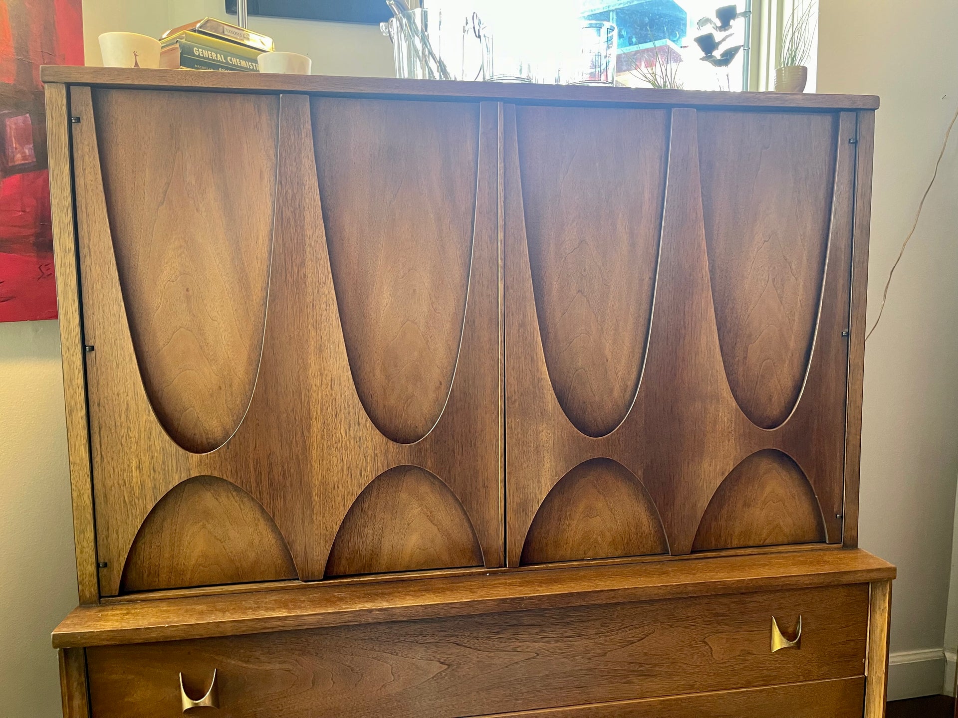 Broyhill Brasilia Mid Century Modern Gentleman’s Chest