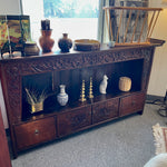 Asian Huanghuali Pagoda Console Table