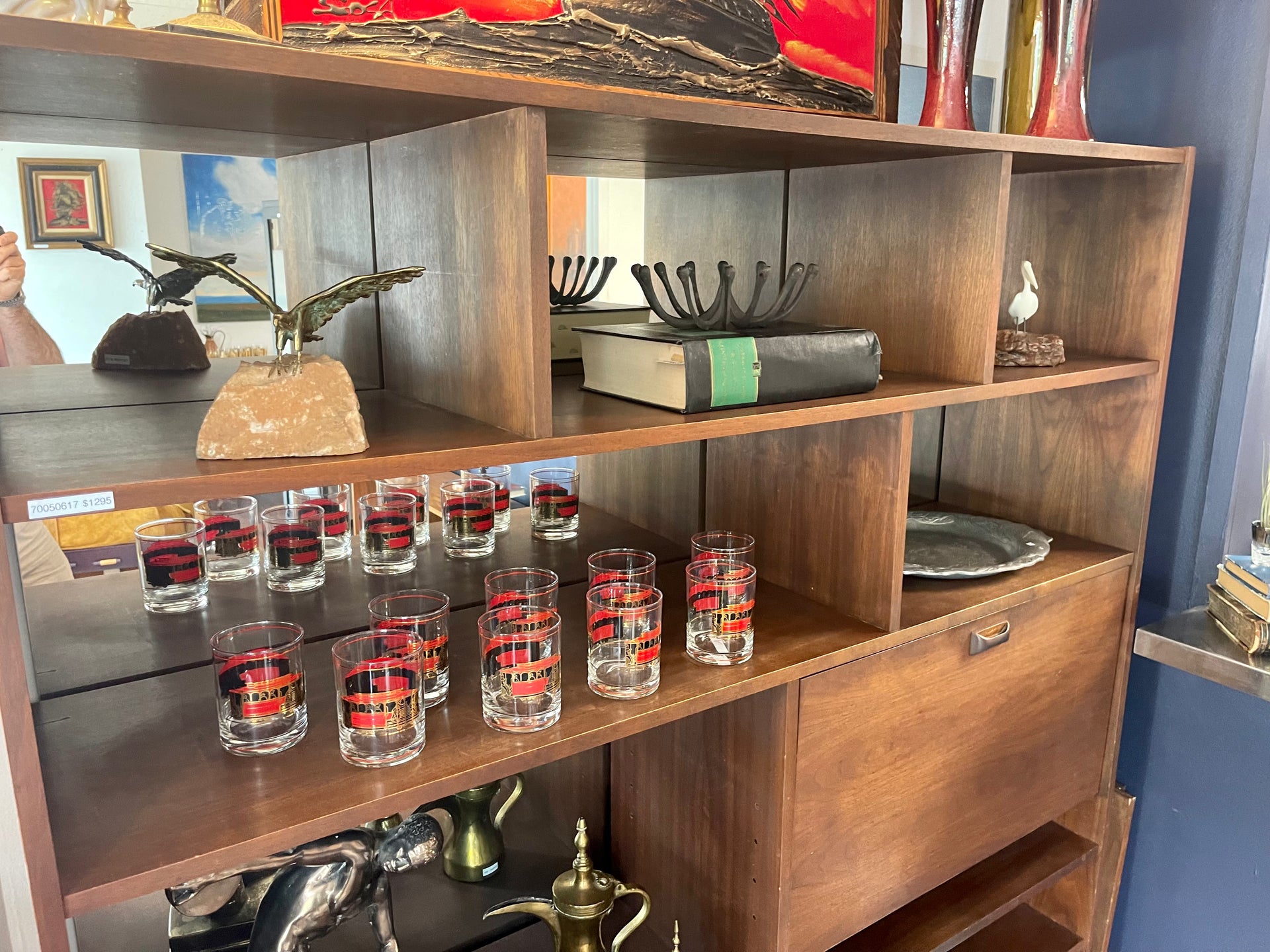 Danish Modern Rosewood Wall Unit