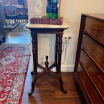 Marble Pedestal or Side Table