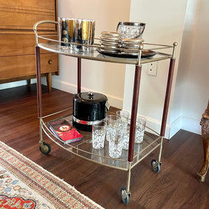 Vladimir Kagan Style Bar Cart