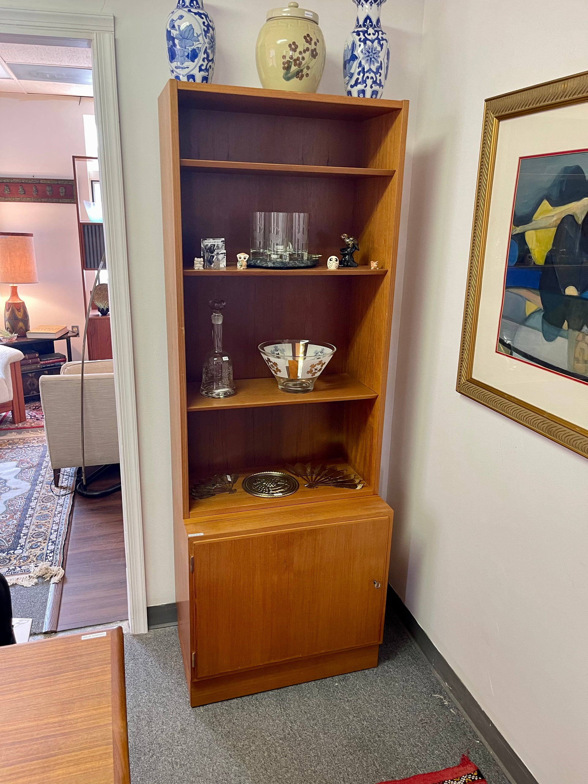 Poul Hundevad Petite Bookcase/Cabinet