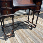 Antique Baroque Mahogany Spinet Desk
