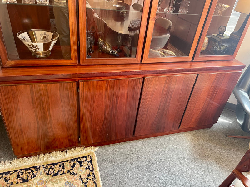 Skovby Rosewood Sideboard & Hutch