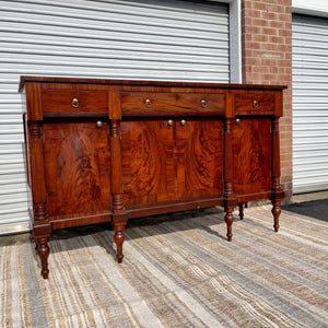 19th Century Antique American Handmade Sideboard