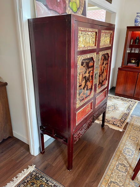 Qing Dynasty Style Chinese Cabinet