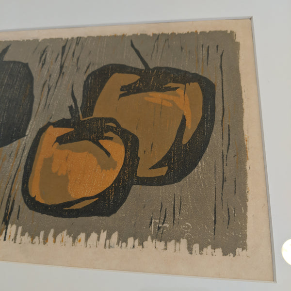 Tuffli "How Bout Them Apples" Woodblock Print