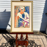 Nina Gelin-Meier Colorful Nude Painting