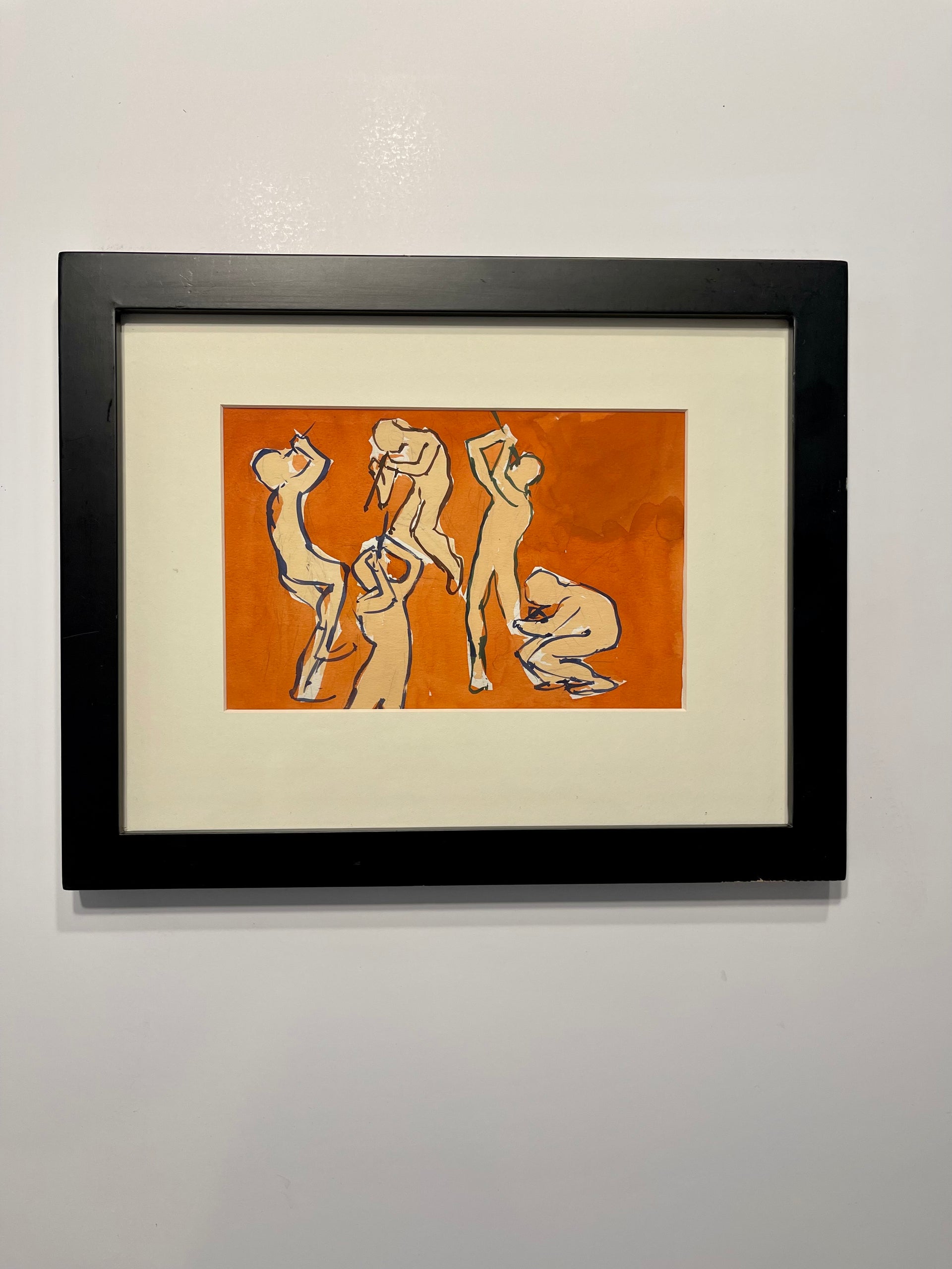 Tuffli Set of Three Watercolor Paintings