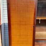 American of Martinsville Caned Front Credenza and Hutch