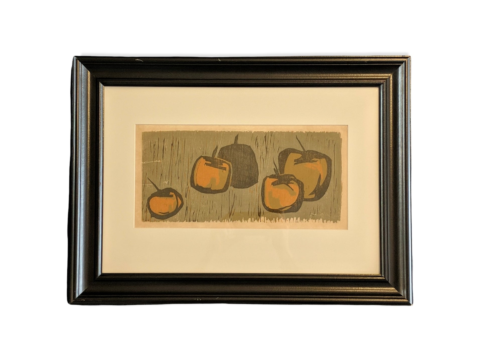 Tuffli "How Bout Them Apples" Woodblock Print