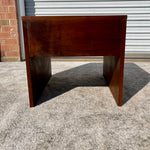 Lane Campaign Style Accent Table
