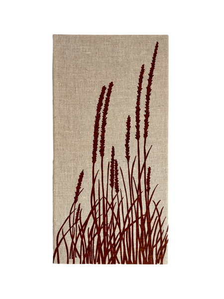 Mid Century Modern Marushka Wheat Canvas