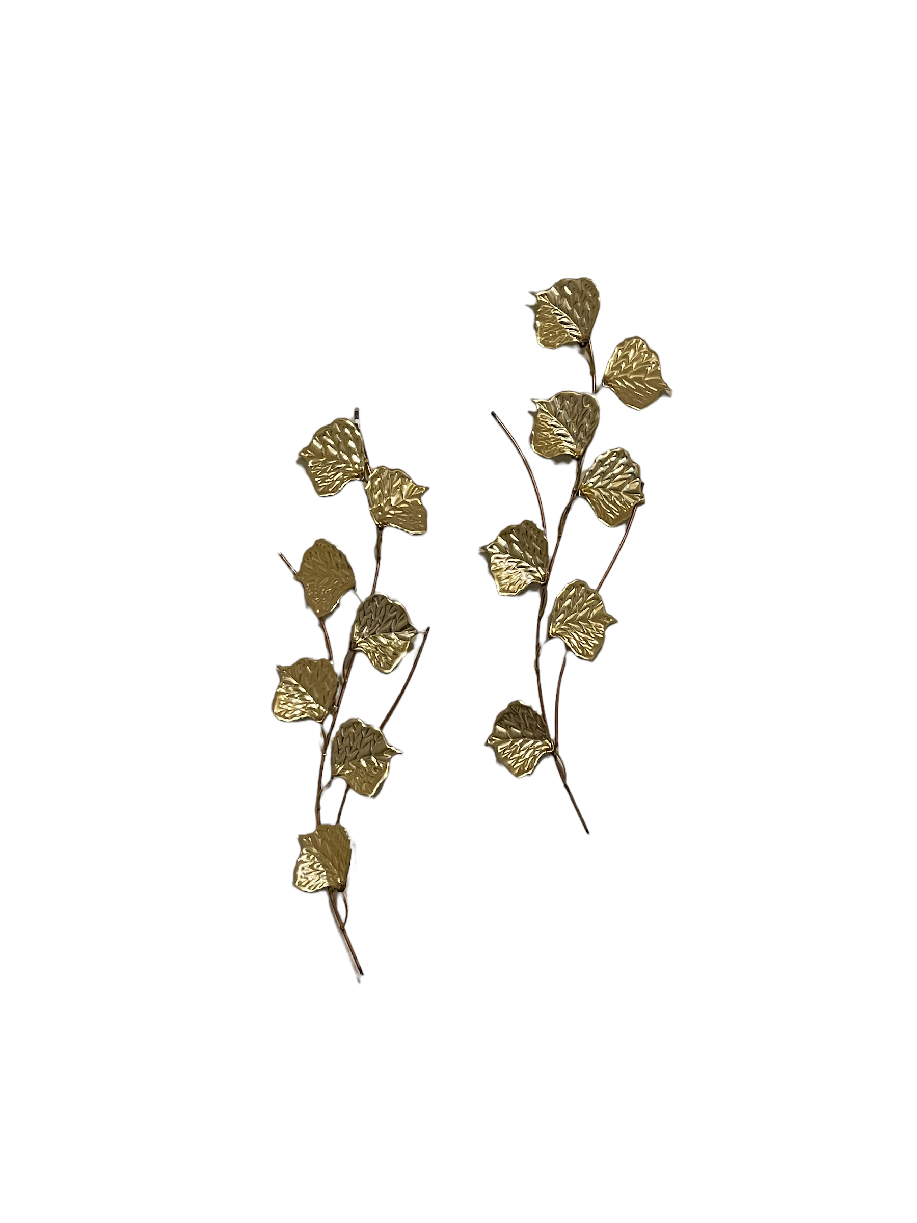 Jere Style Brutalist Brass Wall Hangings