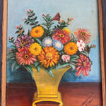 Mid Century Modern Albert Henderson Flower Painting