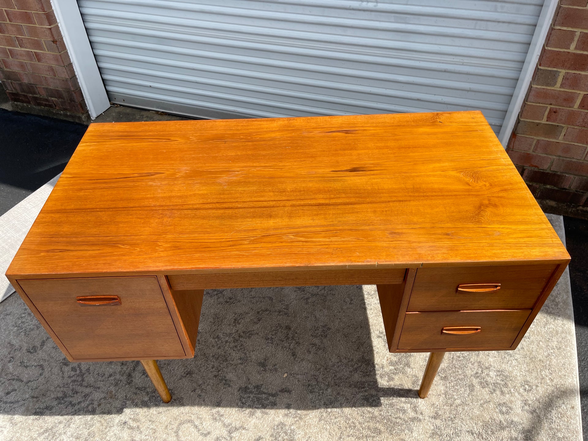 Danish Modern Teak Desk