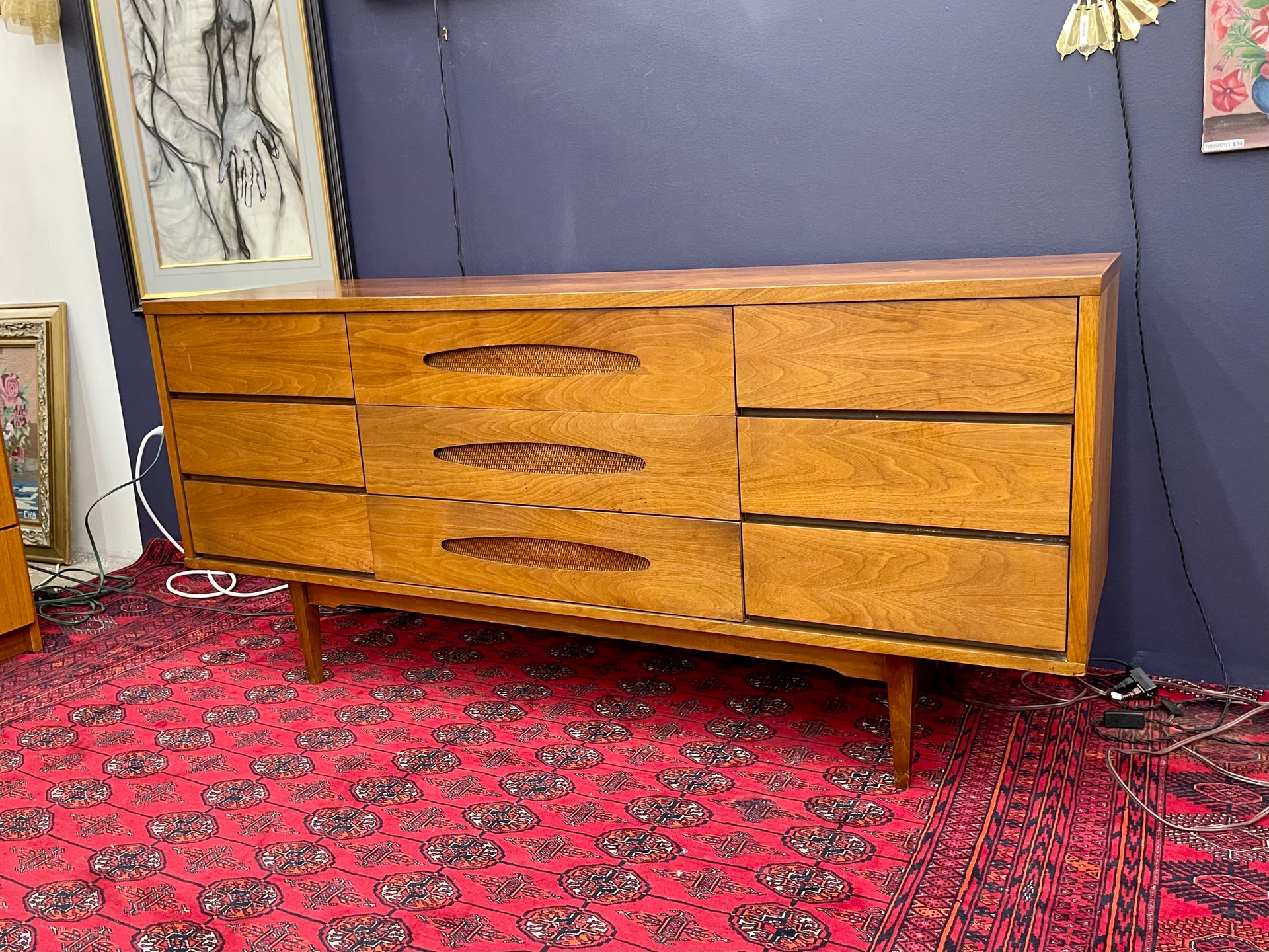 McCoy Mid Century Lowboy Dresser