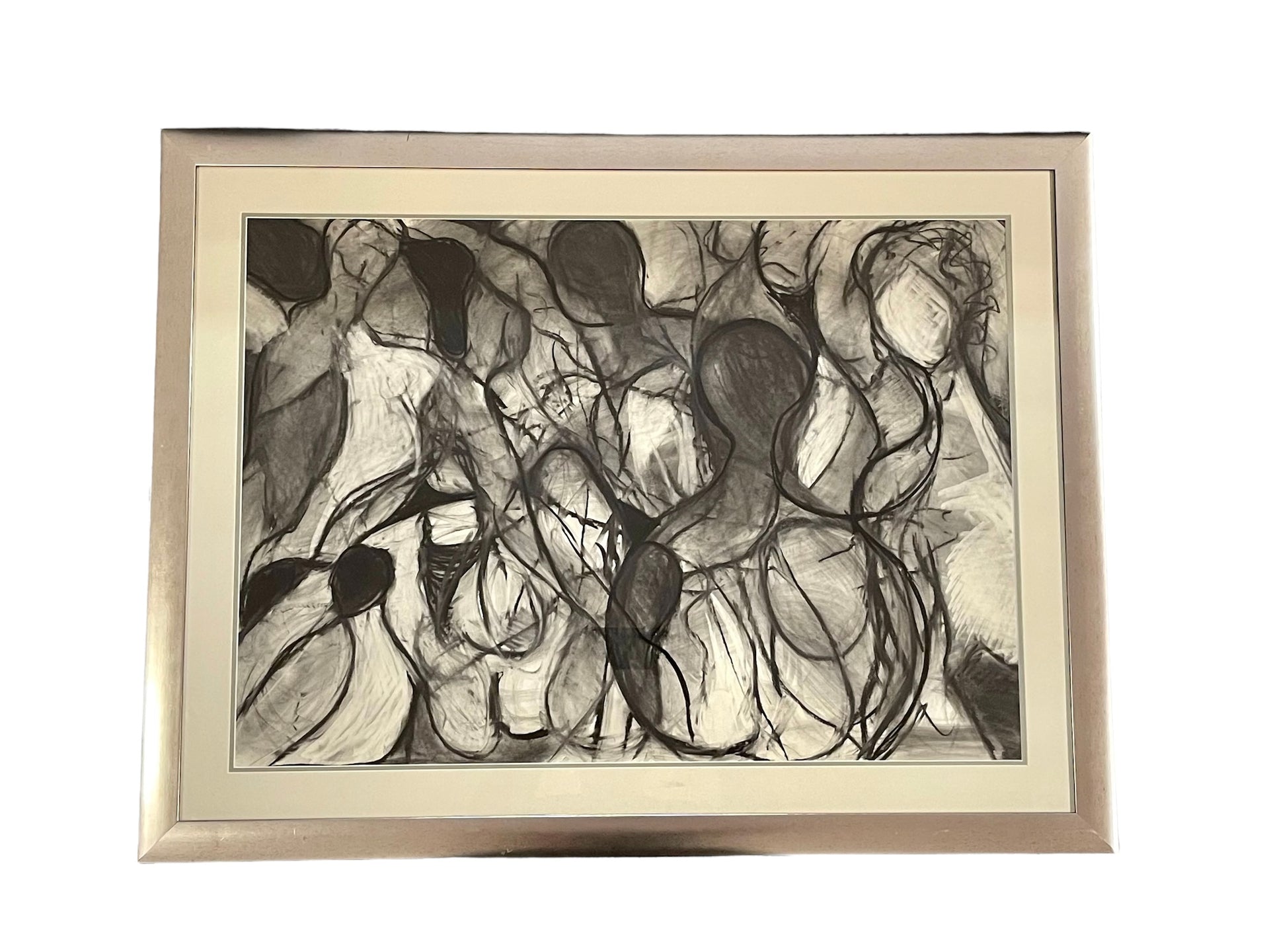 Nina Gelin-Meier Charcoal Abstract