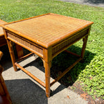 Vintage Bamboo Table Set