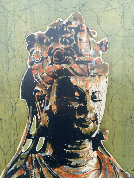 Handmade “Head of Buddha” Batik