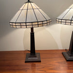 Tiffany Reproduction Lamp Pair