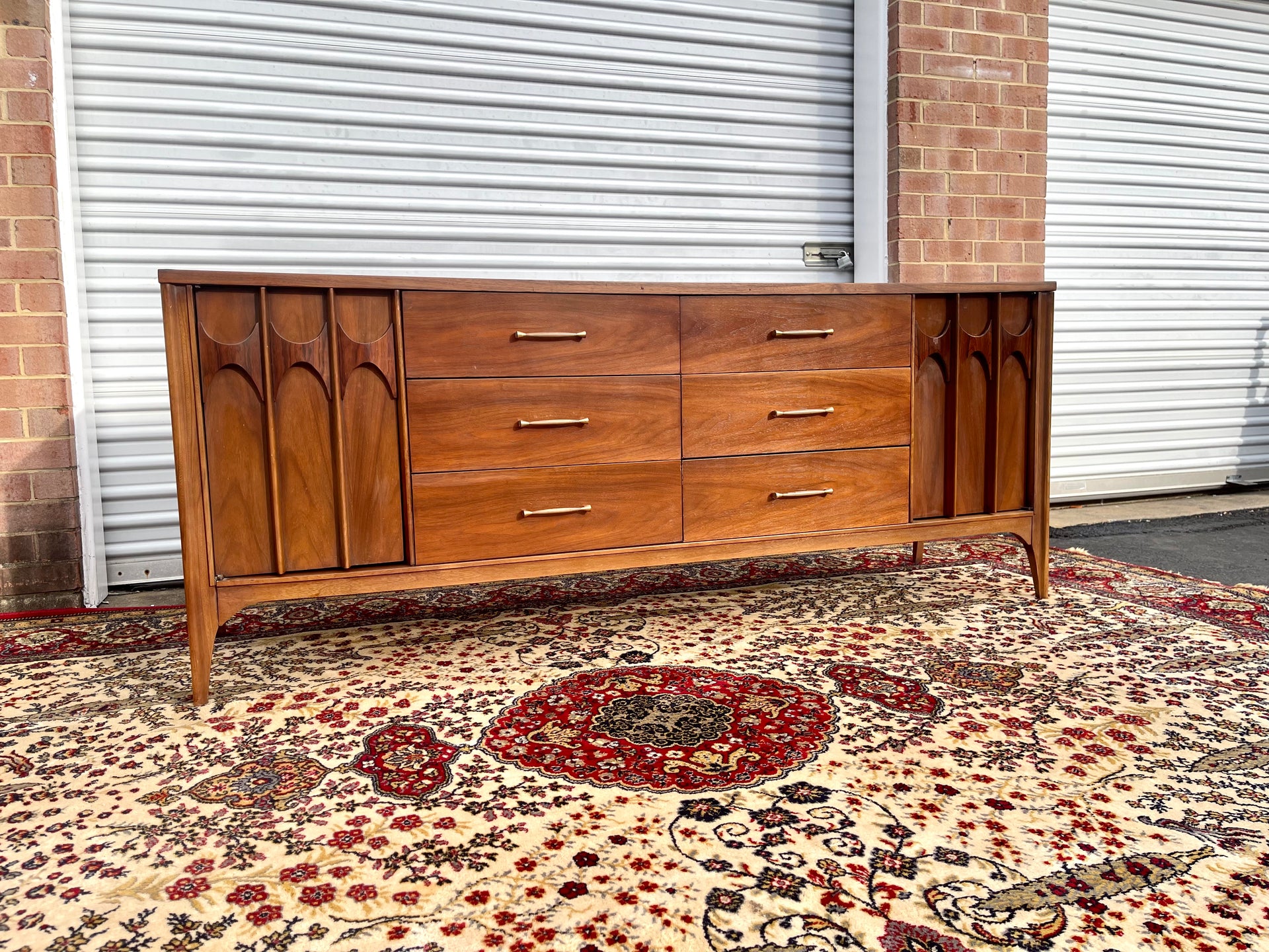 Kent Coffey Perspecta Twelve Door Lowboy Dresser
