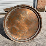 Indian Hand Hammered Copper Folding Table