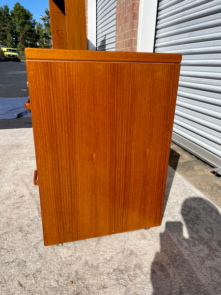 Petite Teak Filing Cabinet