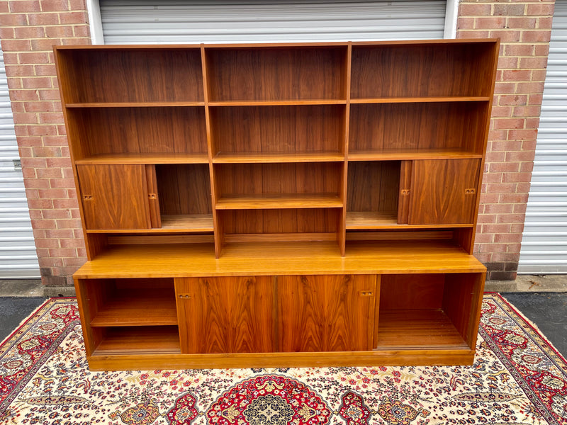 Danish Teak Wall Unit