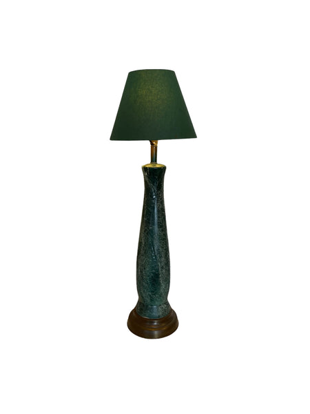Large Seafoam Green Midcentury Modern Table Lamp