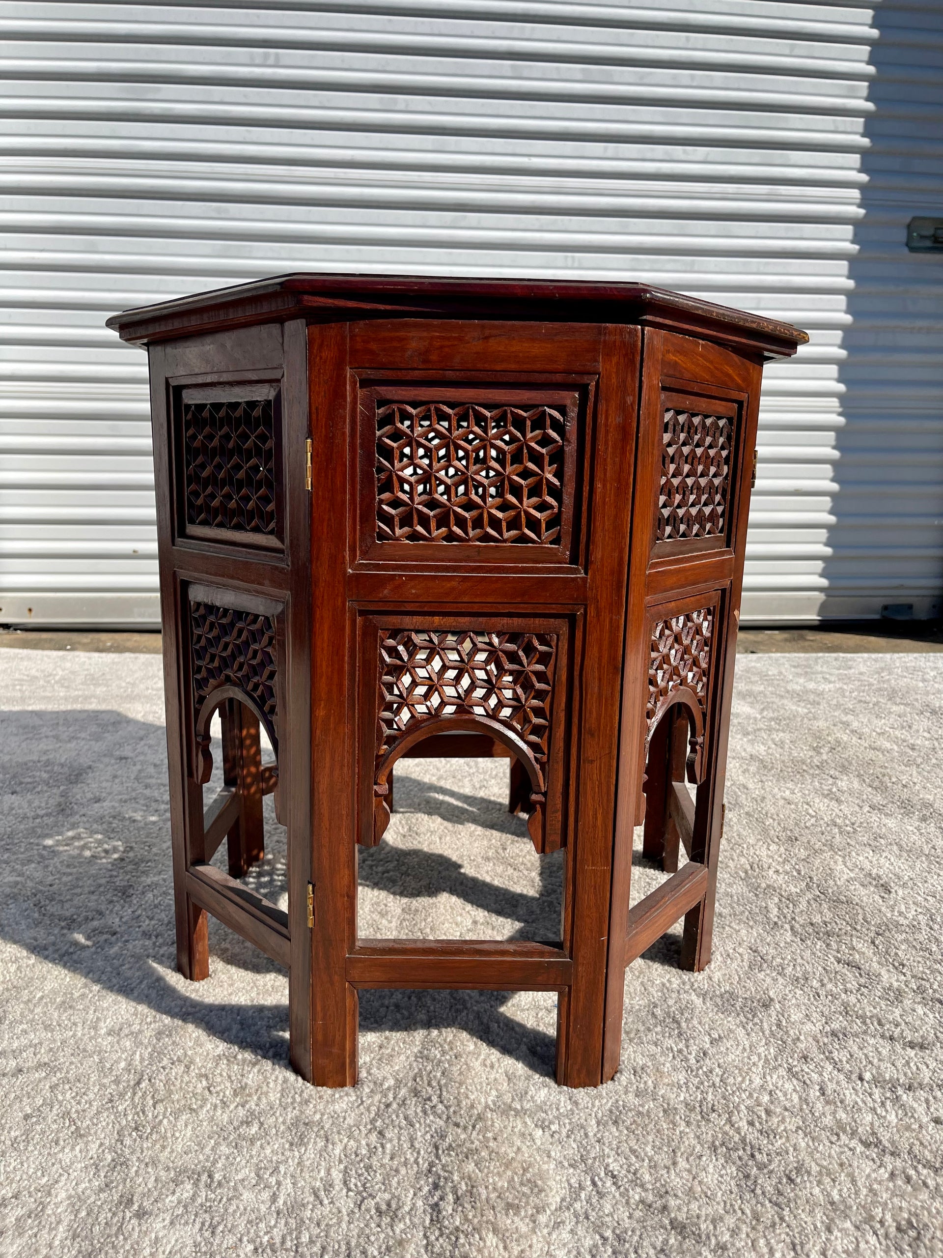 Indian Campaign Accent Table