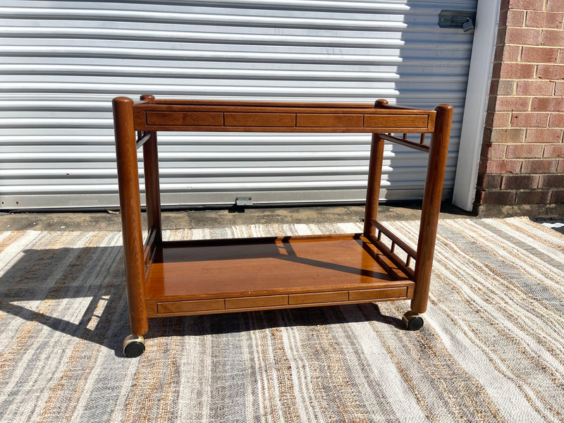 Teak Bar Cart