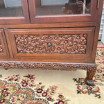 Ornate Hand Carved Wooden Cabinet