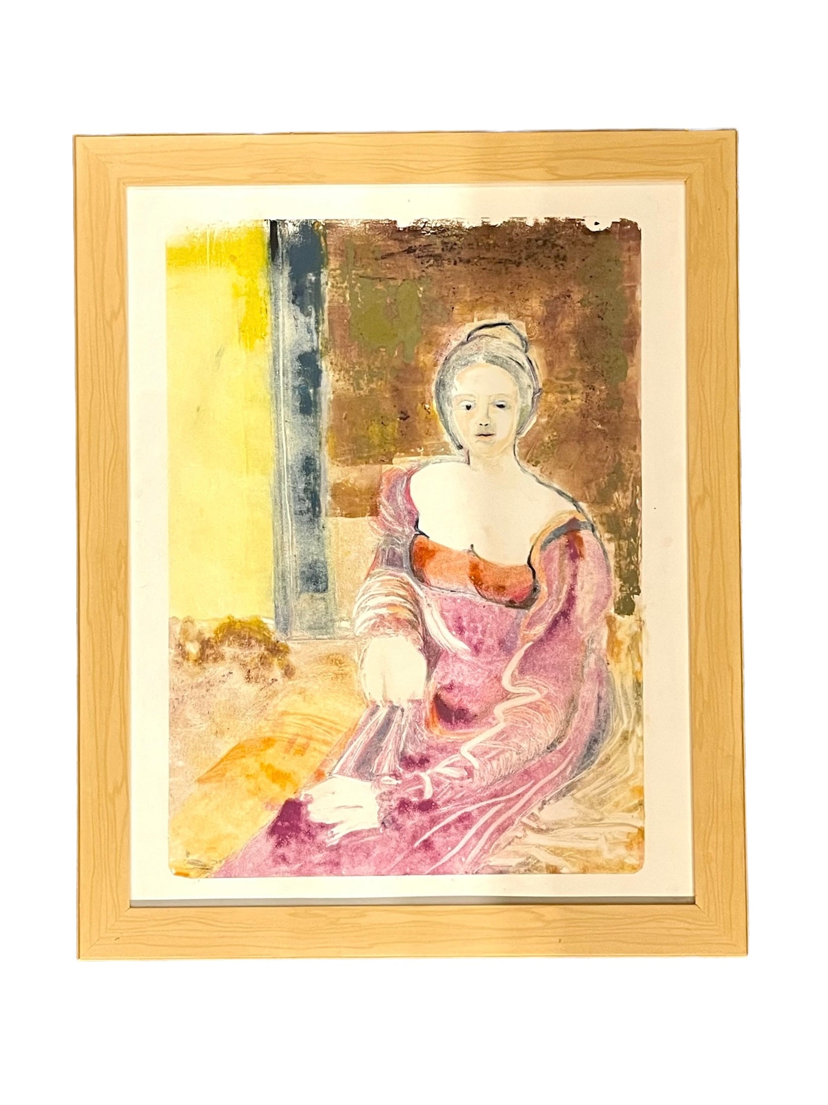 Nina Meier Yellow and Pink Portrait