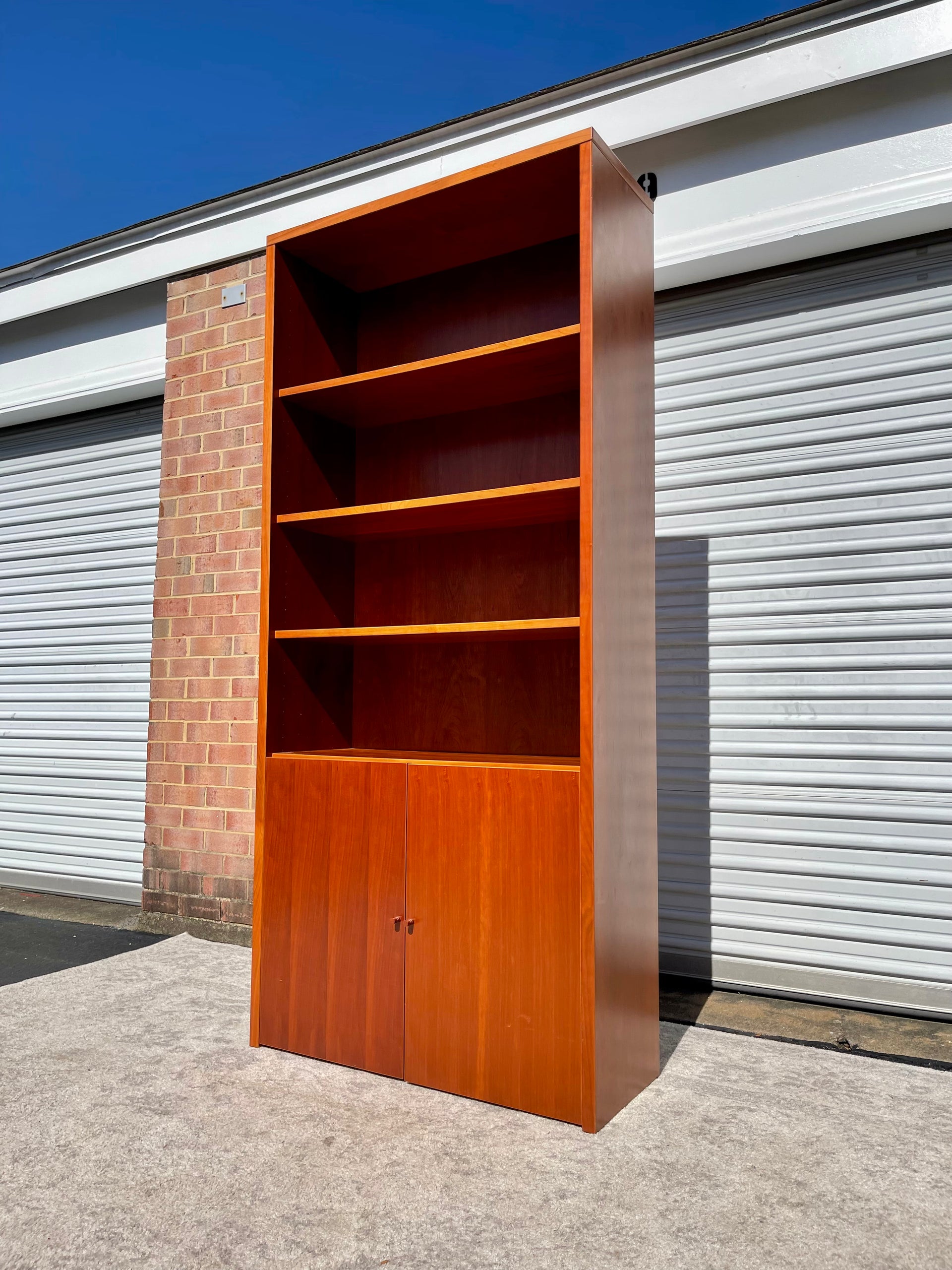 Contemporary Teak Bookcase