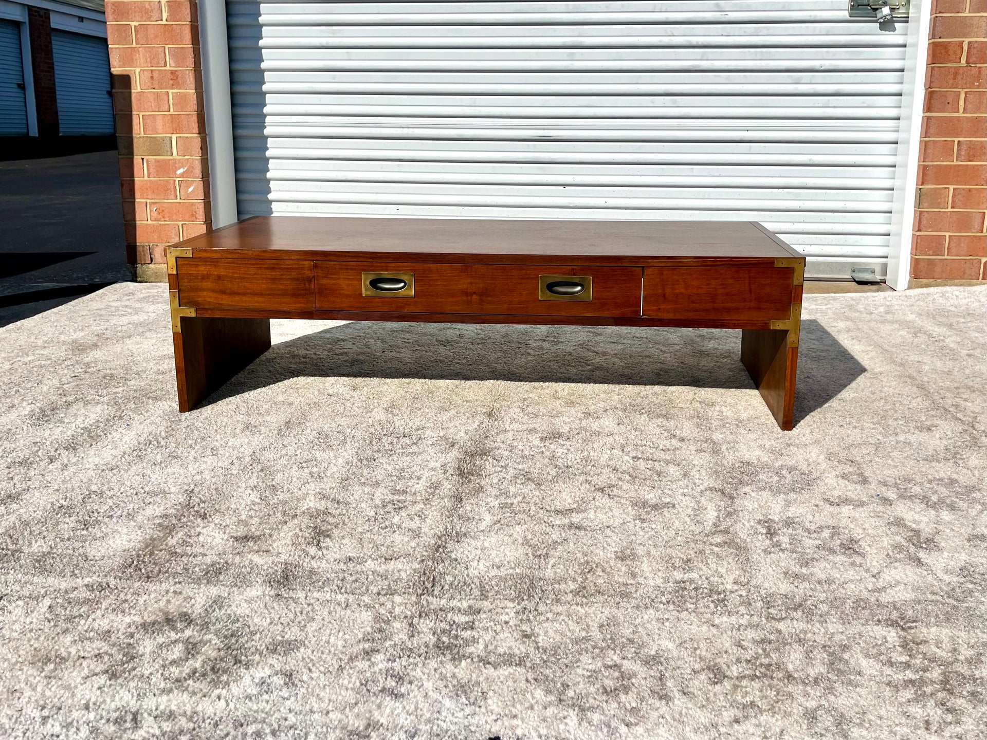 Lane Campaign Style Coffee Table
