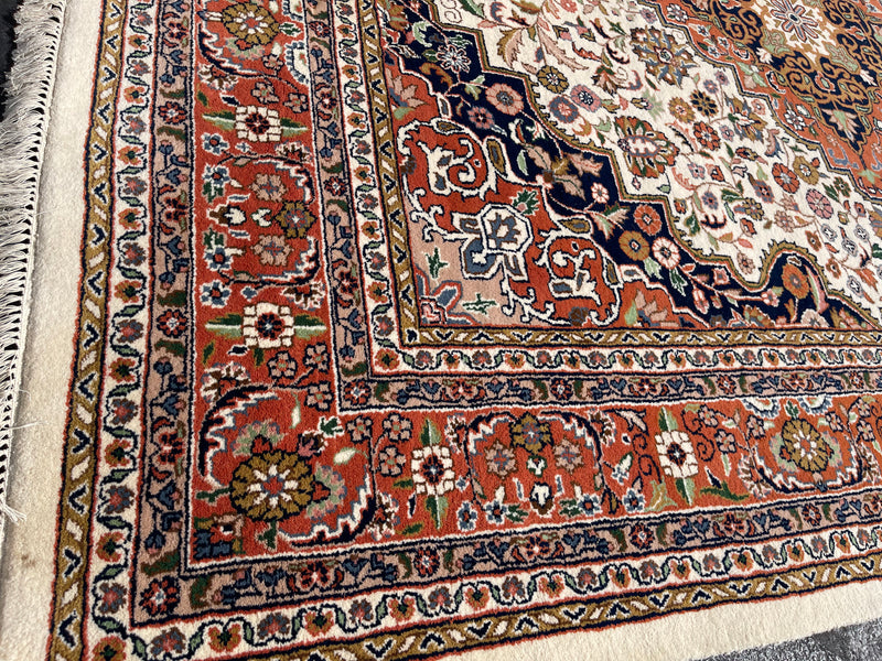 Vintage Large Persian Heriz Rug