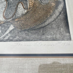 Joanne O’Connor “Growing” Signed and Framed Color Etching