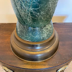 Large Seafoam Green Midcentury Modern Table Lamp
