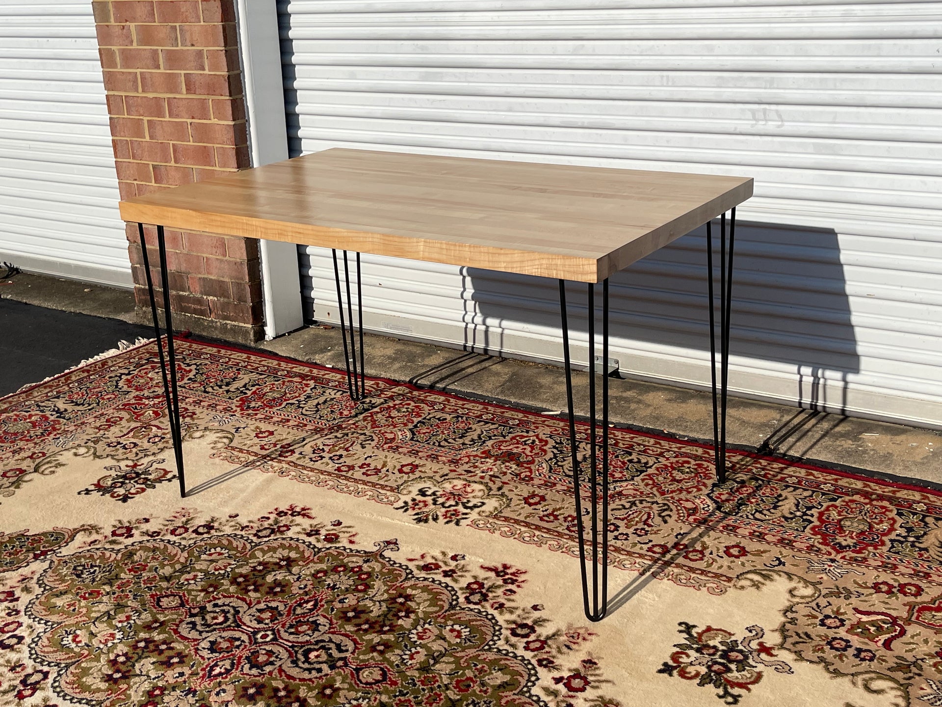 Custom Butcher Block Dining Table