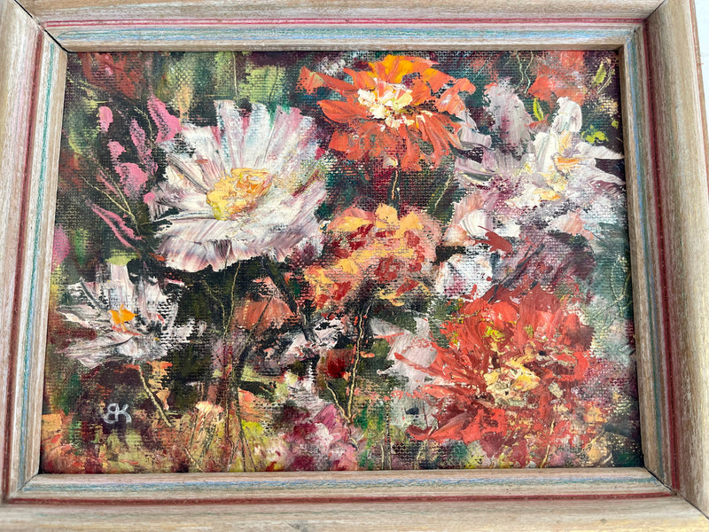 Barbara Kirchner “Informal Garden II” Oil on Canvas