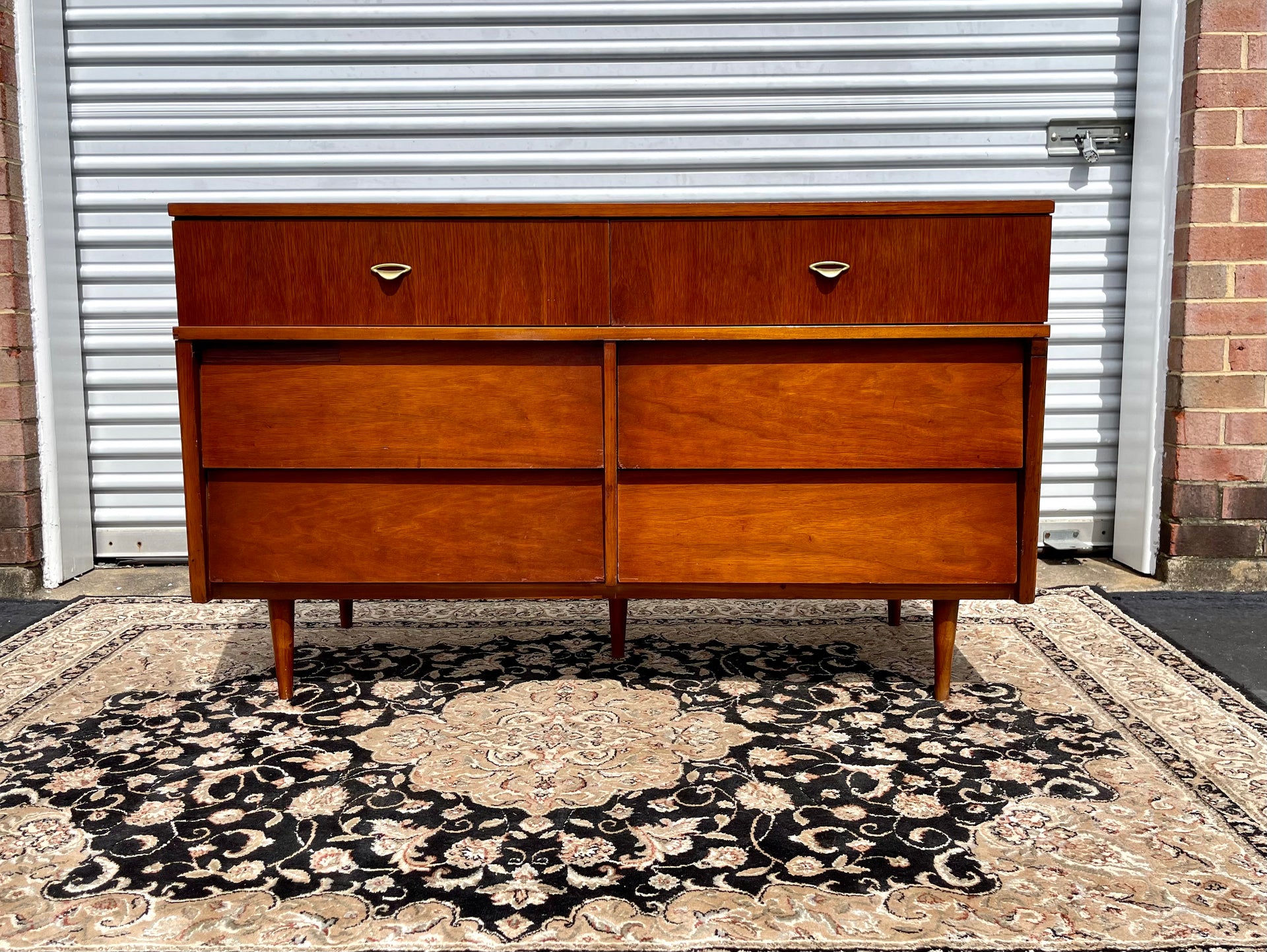 Mid Century Modern Lowboy Dresser