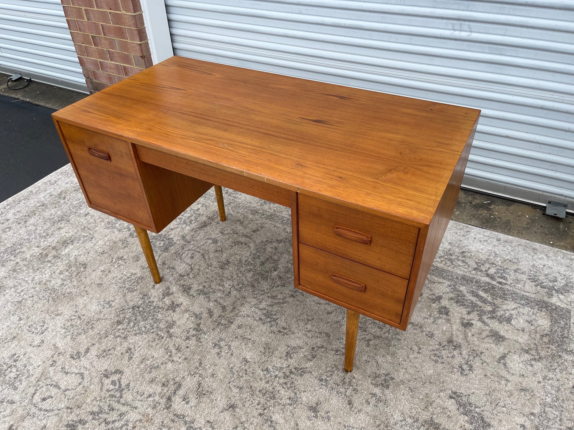Danish Modern Teak Desk