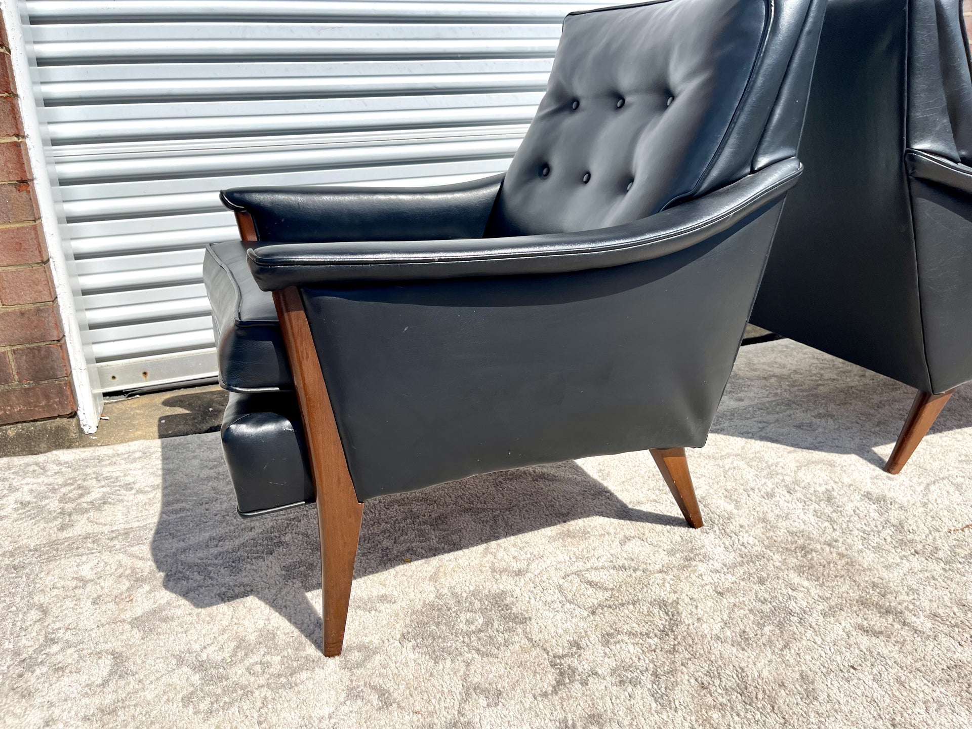 Kroehler Midcentury Modern Club Chairs